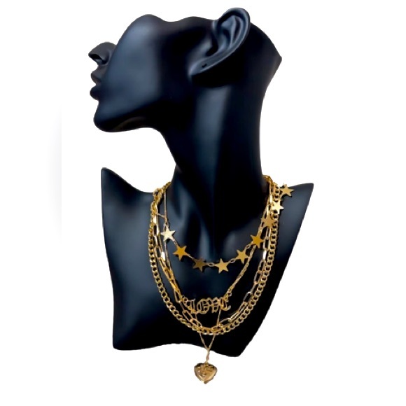 Jewelry - Love The Stars Multi Layered Gold necklace